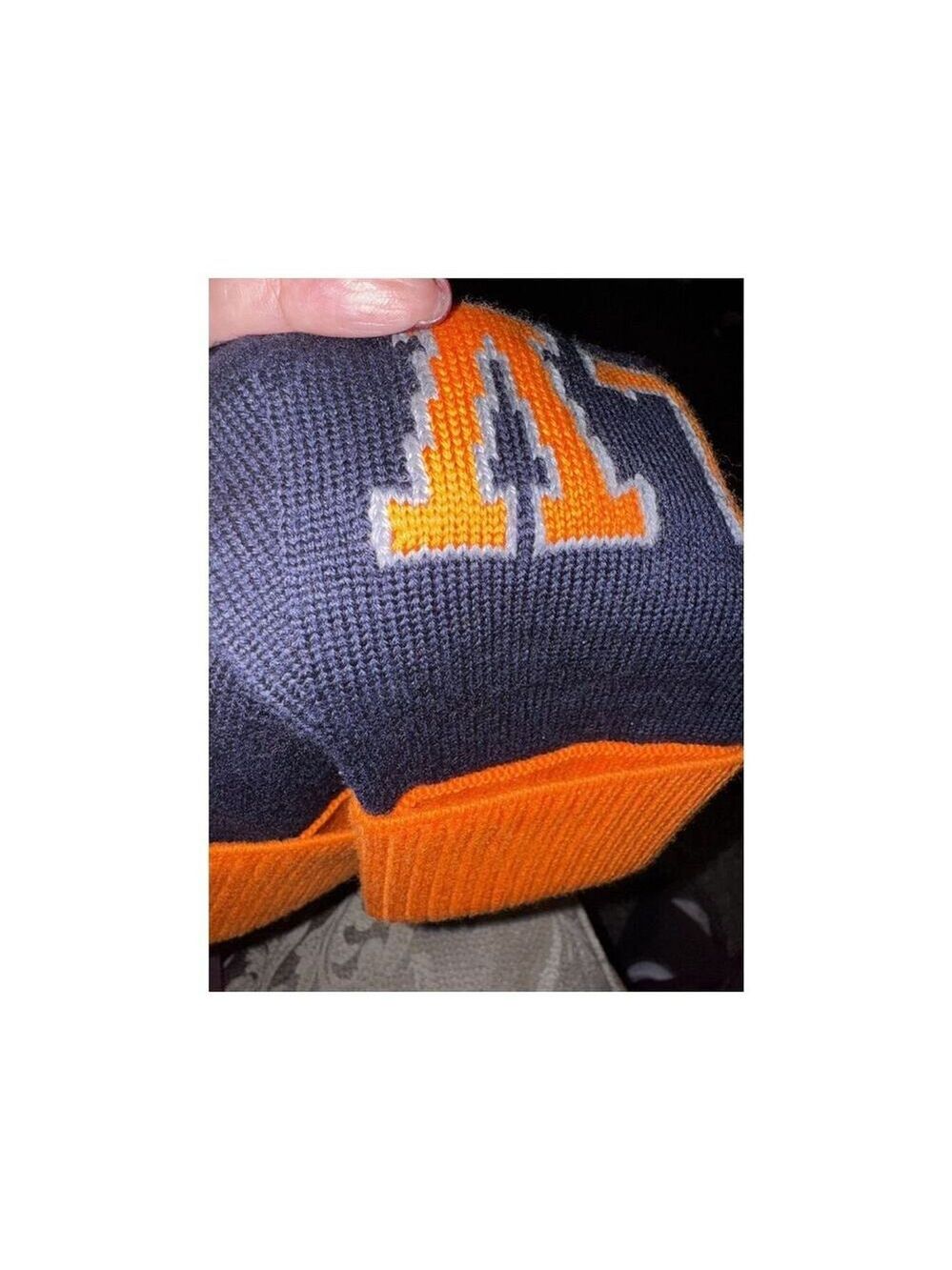 Louis Vuitton Gon Louis Marine Large Navy & Orange Gloves Box, COA - Picture 13 of 14